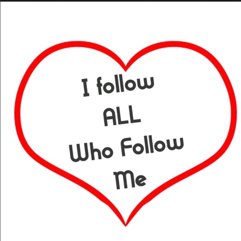 I follow everyone!!! It’s fun to share the posh love.
